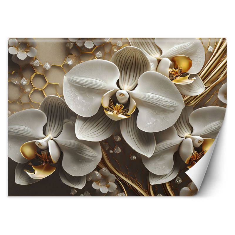 Fototapeta Feeby Złota Orchidea 200x140 1 szt