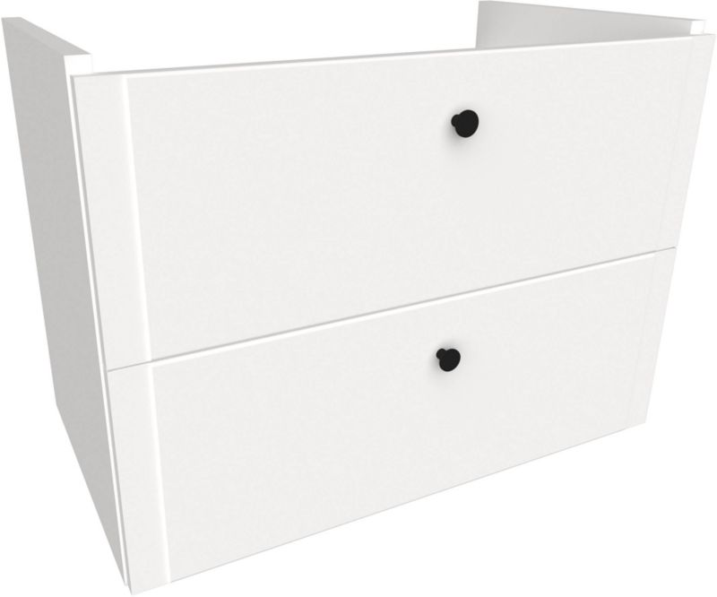 Szafka pod umywalkę Mirano Azzura New 65 cm biała