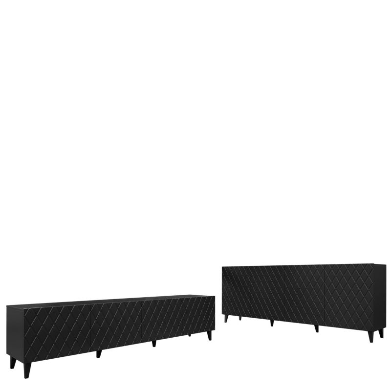 Zestaw mebli MIRJAN 24 Asti czarny 1 szt.