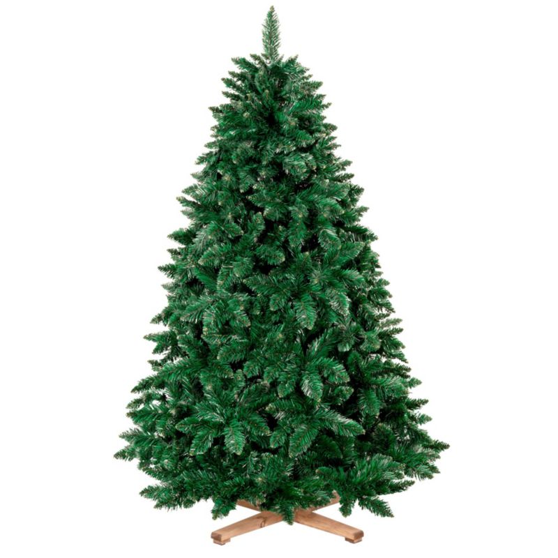 Sztuczna choinka Springos sosna 180 cm Royal Trees ze stojakiem drewnianym 1 szt.