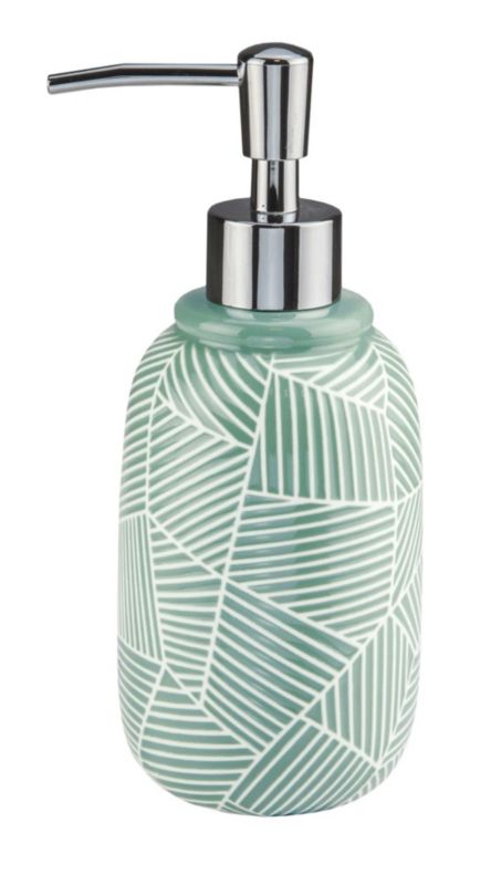 Dozownik do mydła Kleine Wolke Serena zielony kamionka 430 ml 1 szt.