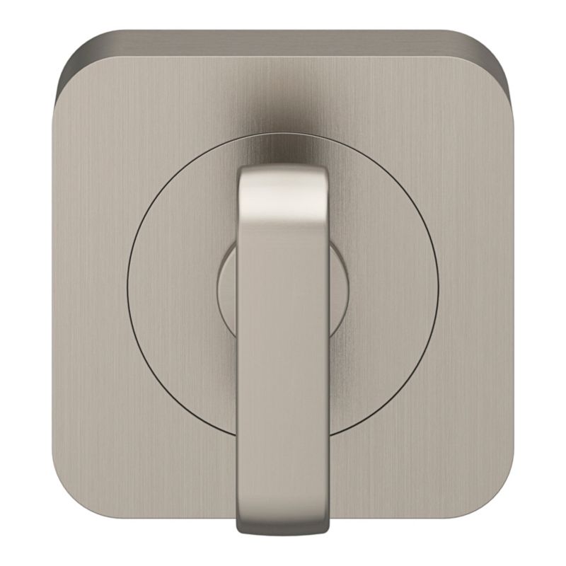 Szyld kwadratowy GoodHome Premium WC nikiel satyna