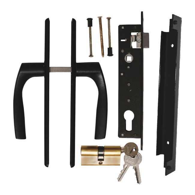 Zestaw elementów do furtki Polbram Steel Group 9005