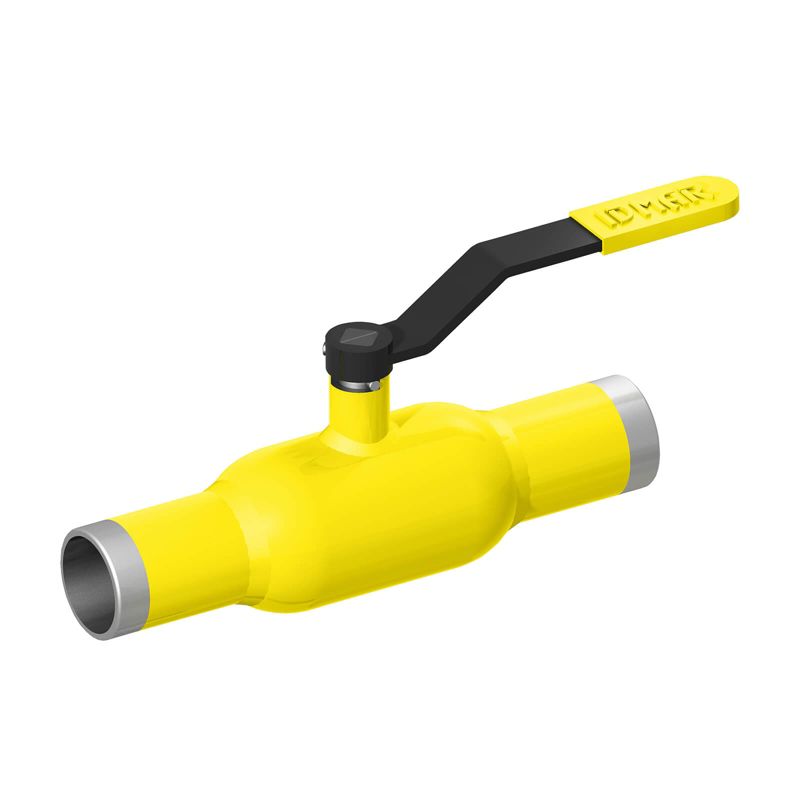 Zawór kulowy IDMAR do gazu pełnoprzelotowy do wspawania DN25 WKP2c 4.0 MPa 1 szt.