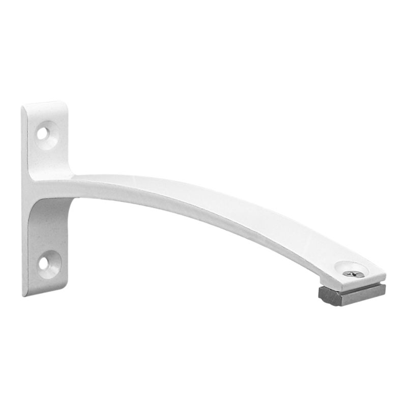 Wspornik ścienny pojedynczy GoodHome Trikala biały