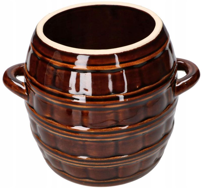 Beczka kamionkowa KOTARBAU brązowa 2,5 l 1 szt.