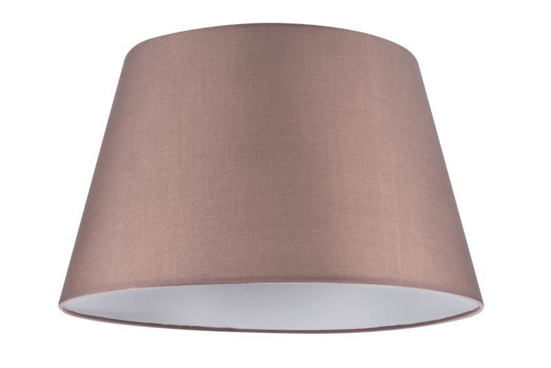 Abażur stożkowy GoodHome Lokombi XL taupe