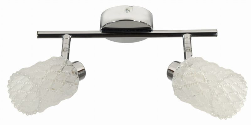 Lampa sufitowa Candellux Trans chromowana 2 x G9 x 40W wym: 17 x 7,5 cm - 1 szt.