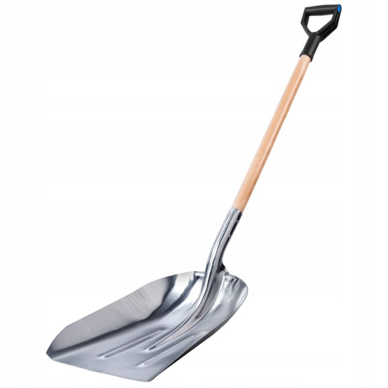 Łopata KADAX Do Śniegu Odśnieżania Ziarna Piasku Popiołu Aluminiowa mocna 1szt.