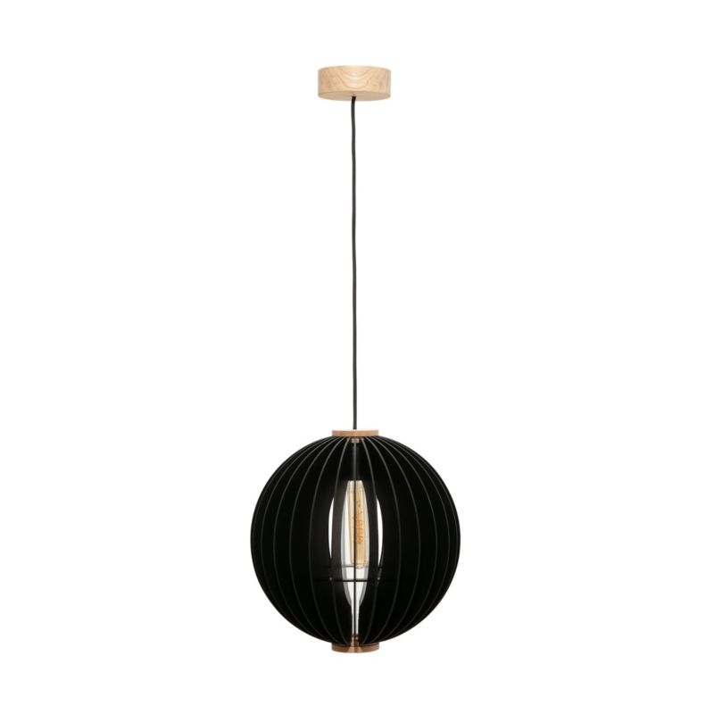 Lampa wisząca Zuma Line Orb brązowo-czarna-przezroczysty wym: 196 x 51,5 x 51,5 cm 1xE27 x 40W 1 szt.