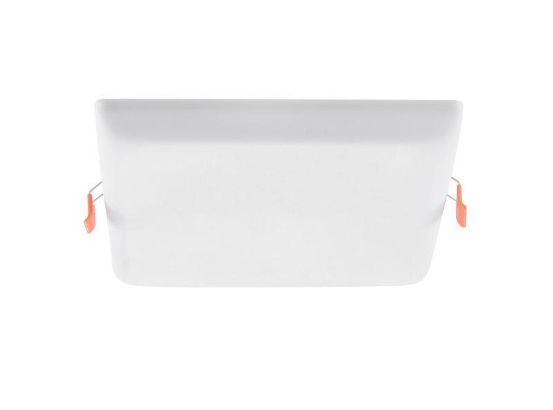 Oprawa sufitowa wpuszczana Rabalux Oleg łazienkowa biała 1 x x 18W IP65 wym: 2,5 x 17,5 x 17,5 cm kwadratowa - 1 szt.