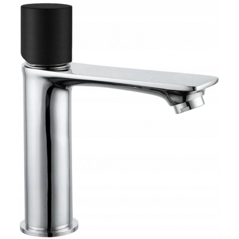 Bateria umywalkowa Mexen Royo One czarny/chrom 18,3 cm 1 szt.