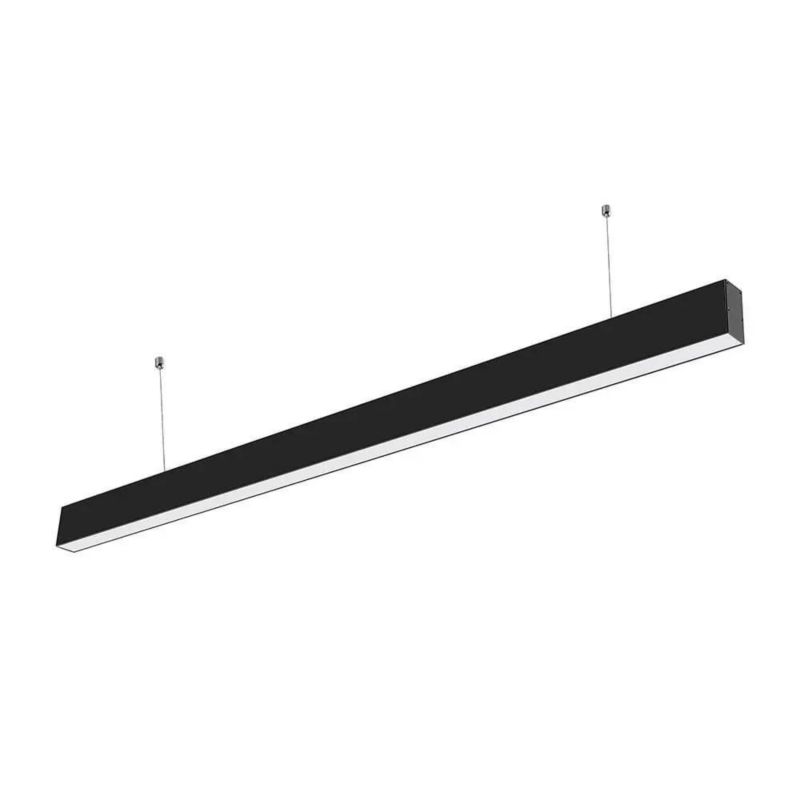 Lampa wisząca V-TAC 14793 czarno-biała wym: 6,7 x 120 x 3,5 cm wbudowany LED 40W 4000K 3270lm 1 szt.
