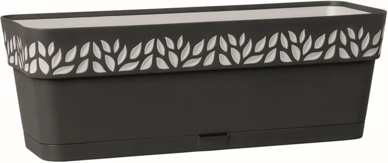Donica balkonowa Cloe 50 cm antracyt