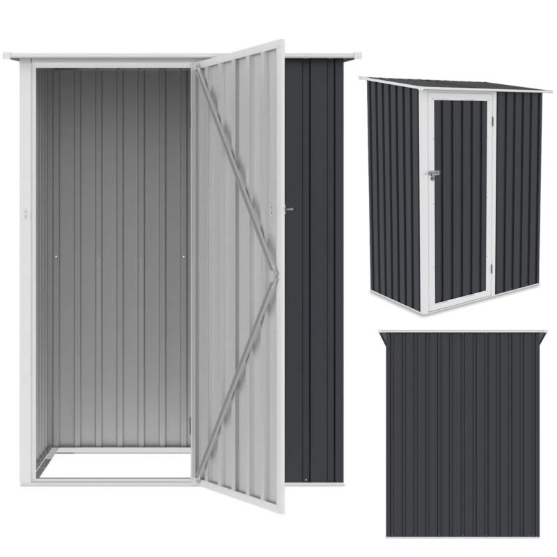 Domek Schowek Ogrodowy Szopa na Narzędzia KENT 143x89cm Metalowy na działkę 1 szt