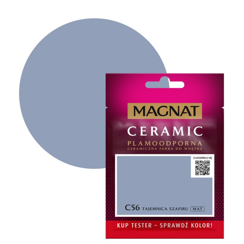 Tester farby Magnat Ceramic C56 tajemnica szafiru 0,03 l