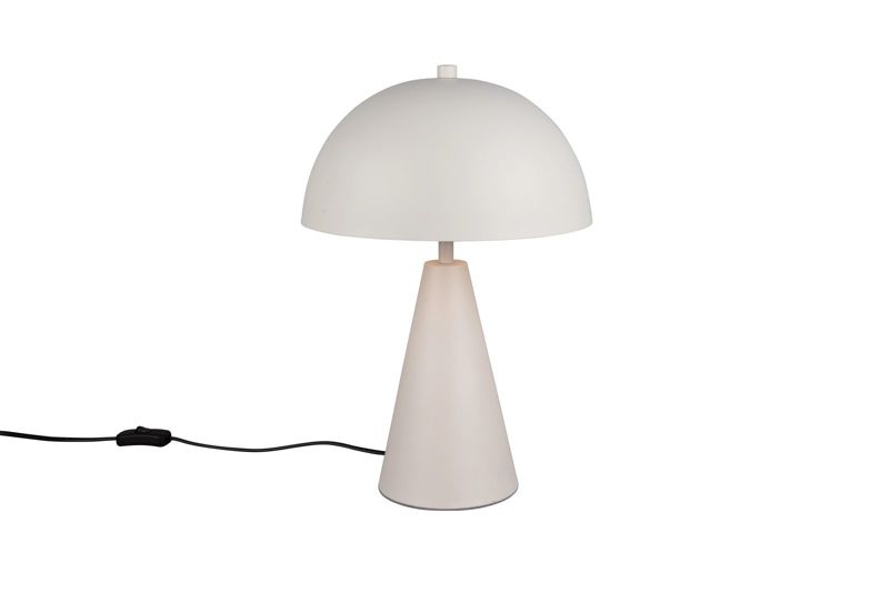 Lampa stołowa Trio Alfie szara 1 x E27 x 40W IP20 wym: 43 x 30 x 30 cm metal - 1 szt.