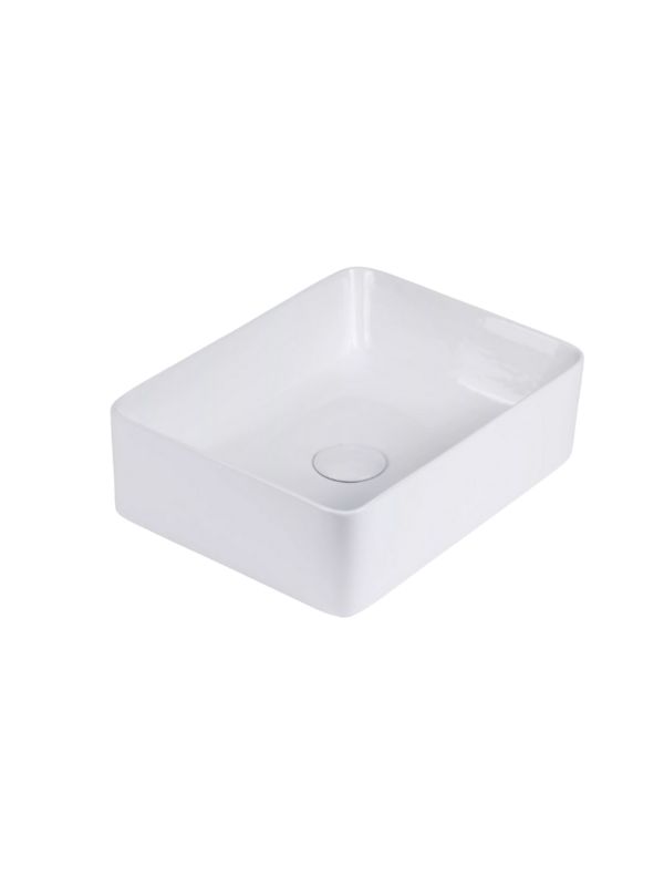 Umywalka nablatowa Uptrend ROMA biały połysk 1 szt.