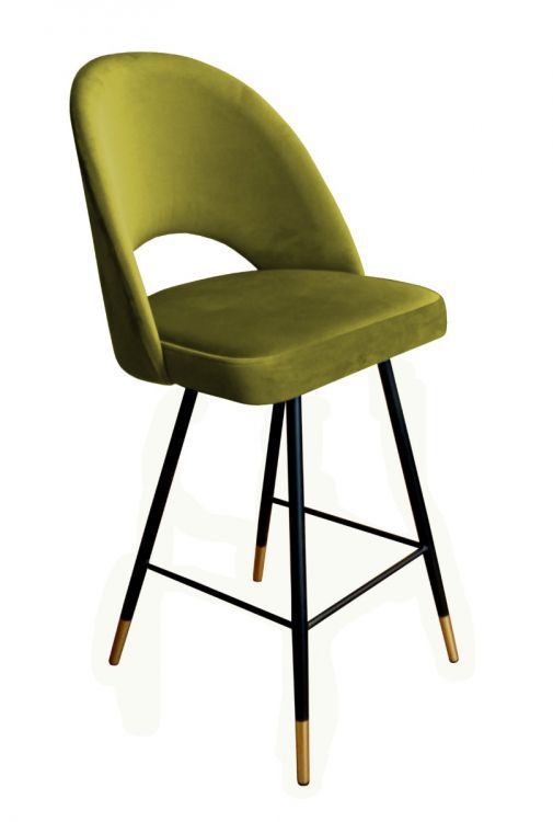 Hoker niski ISKAR BL VELVET GOLD oliwkowy ATOS 1 szt.