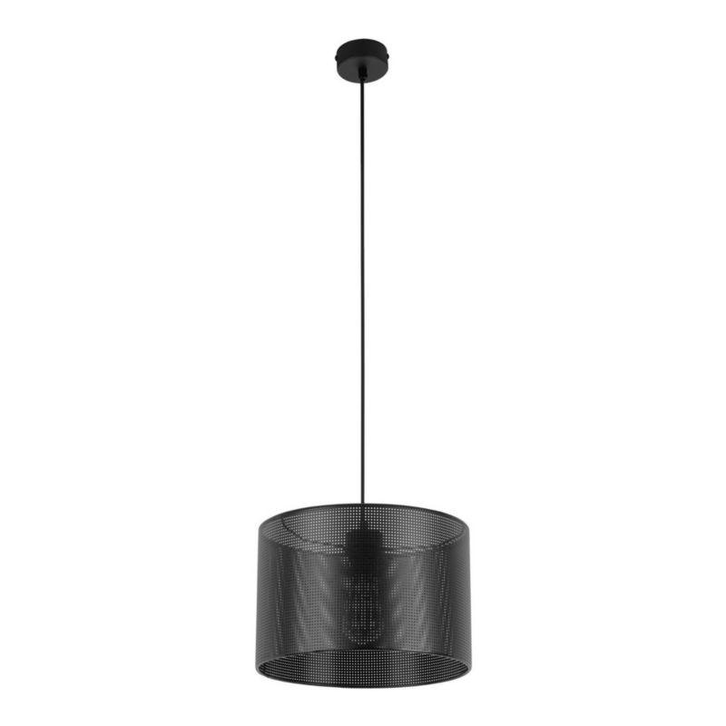 Lampa sufitowa wisząca TK-Lighting Moreno czarna wym: 160 x 30 x 30 cm 1xE27 x 1 szt.