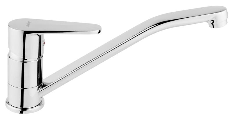 Bateria zlewozmywakowa Ferro ALGEO stojąca obrotowa wylewka chrom 1 szt.