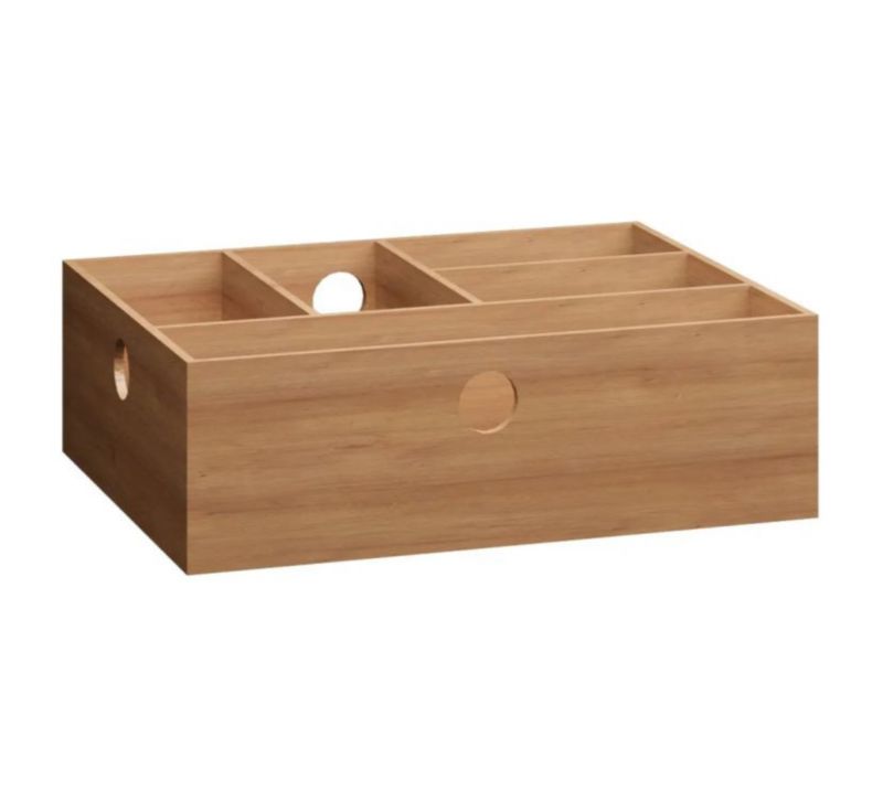 Organizer KROFAM do szuflady 32x25 cm drewniany bukowy 1 szt.