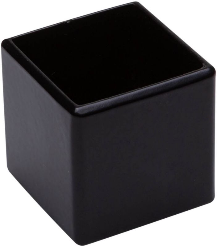 Zakończenie tralki Kornik 22 x 22 mm czarne