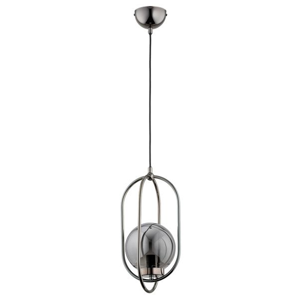 Lampa wisząca Alfa Binar grafit minimalistyczna 1xE14 x 10W 1 szt.