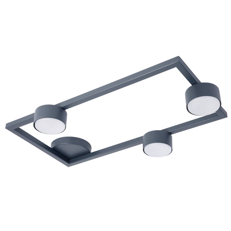 Reflektor sufitowy Sigma Lighting Frame grafitowy 3 x GX53 x IP20 wym: 7,7 x 57,5 x 33 cm - 1 szt.