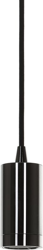 Lampa wisząca Moderna 1 x 60 W E27 shiny black