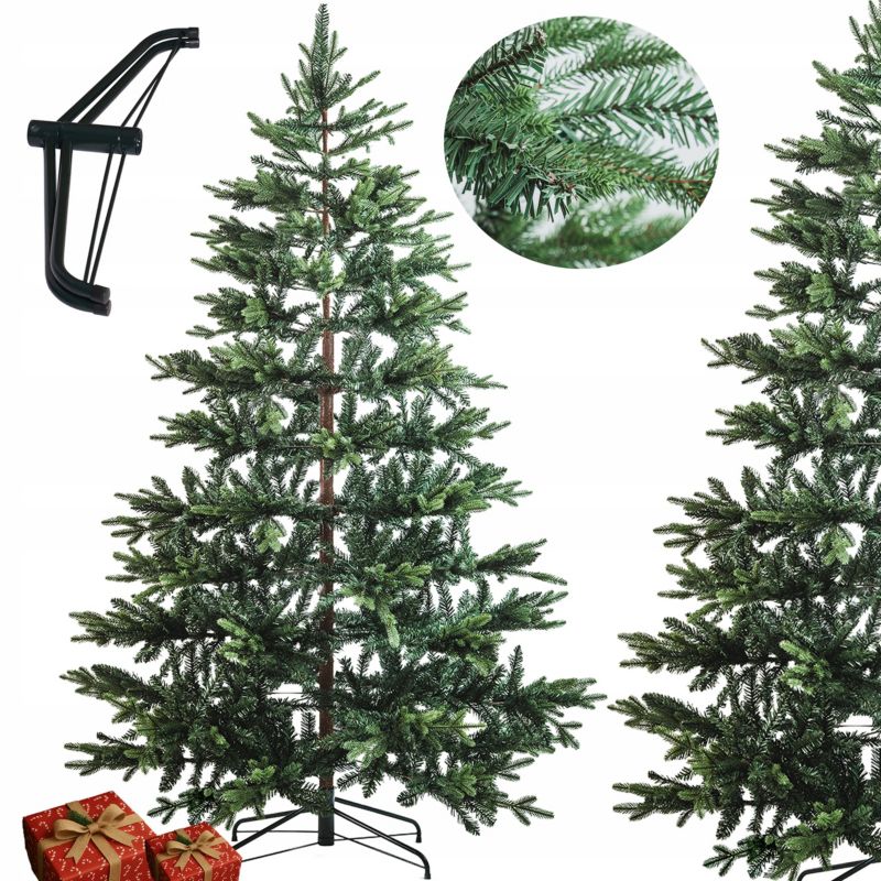 Choinka sztuczna MoodMe Świerk COZY Premium 210cm gęsta duża jak żywa + STOJAK 1 szt