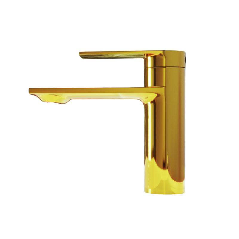 Bateria umywalkowa niska Granitan cabo złota kran do umywalki 1 szt.