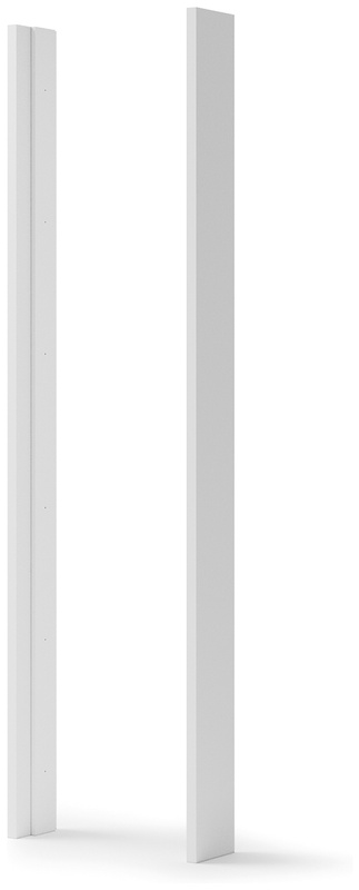 Zestaw bocznych listew do szafy przesuwnej MAXI z oświetleniem LED