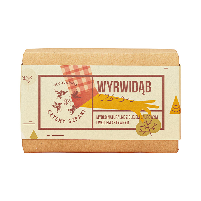 4 Szpaki Wyrwidąb - mydło dedykowane dla mężczyzn