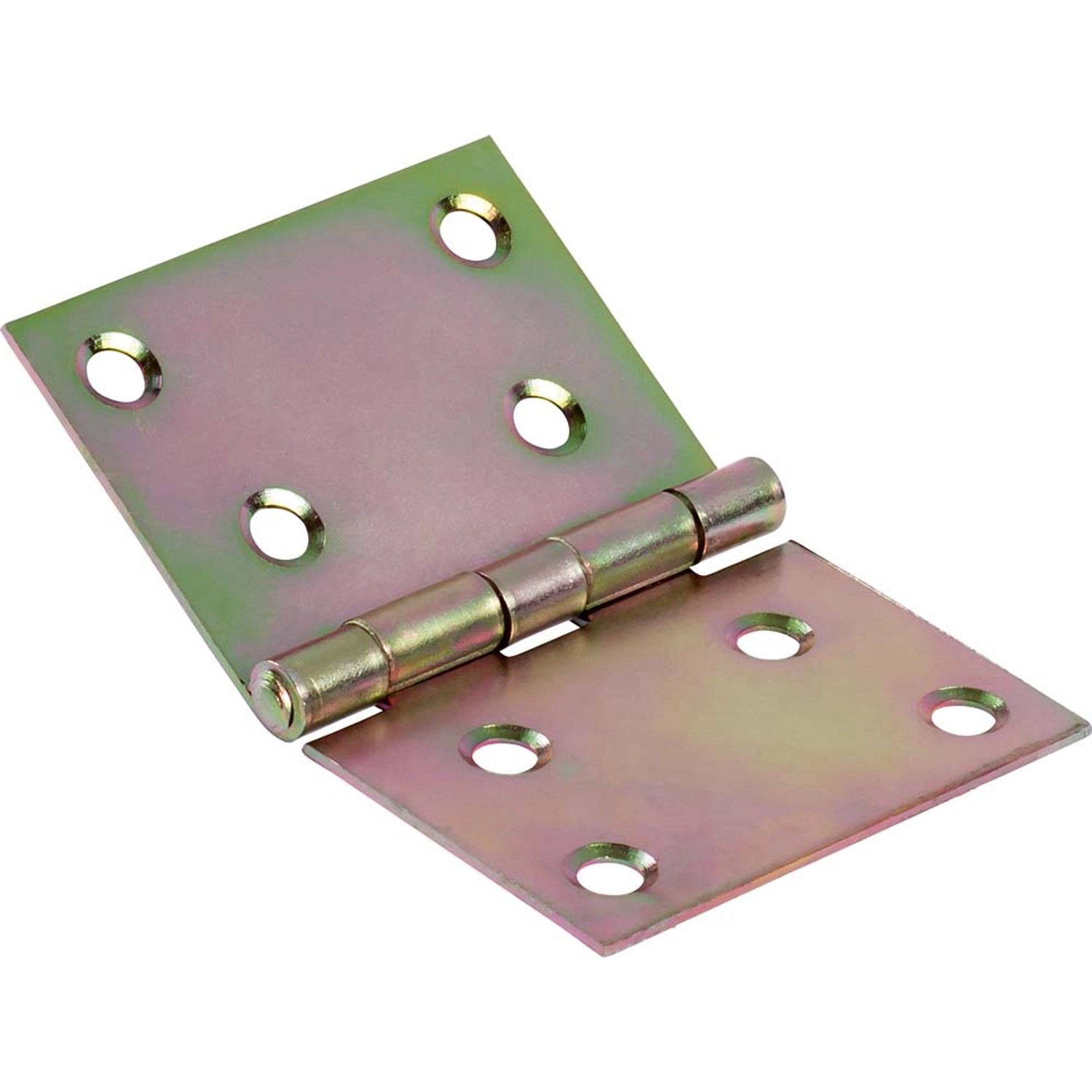 Zawias szeroki 120 mm x 80 mm ocynkowany na żółto