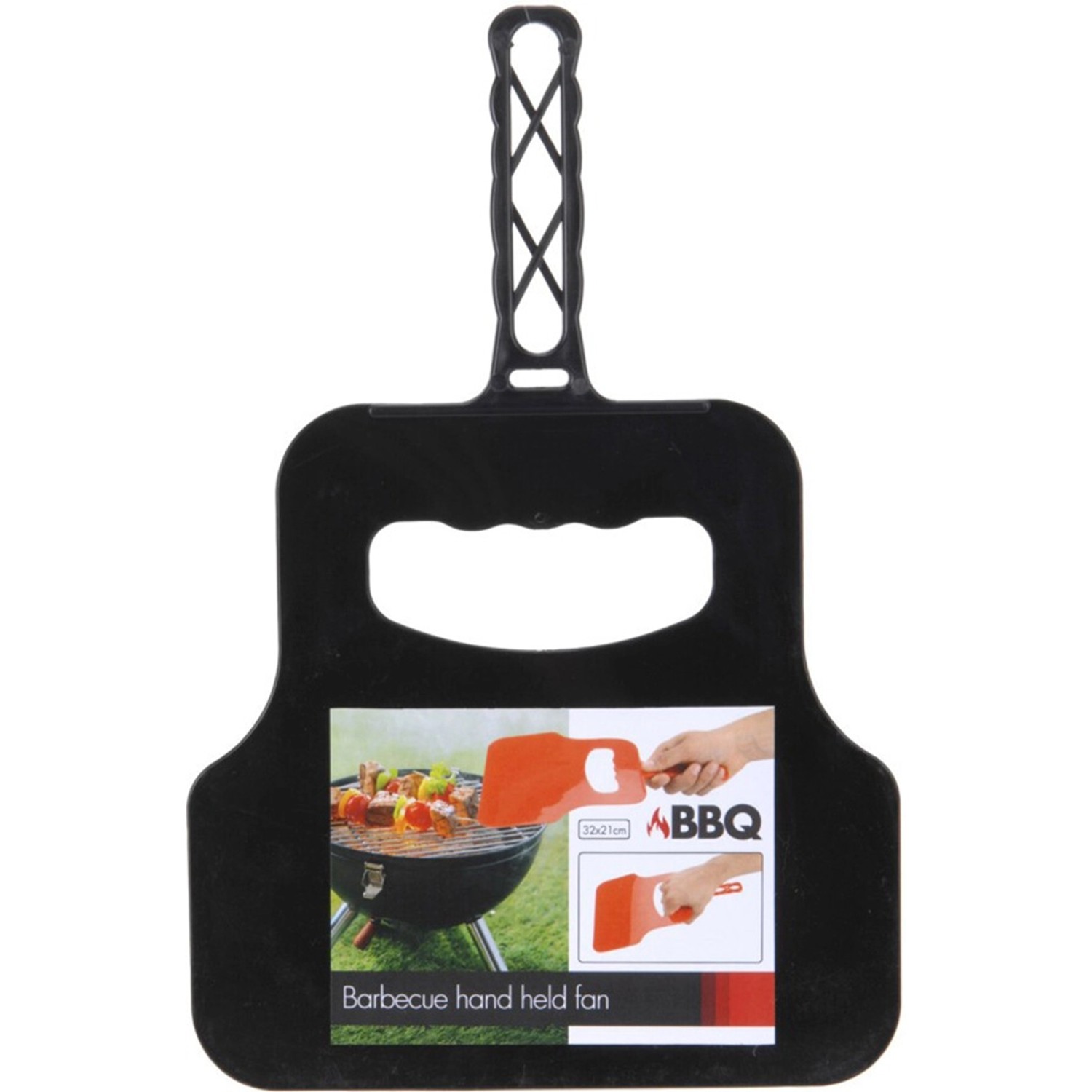 Wachlarz do rozpalania grilla