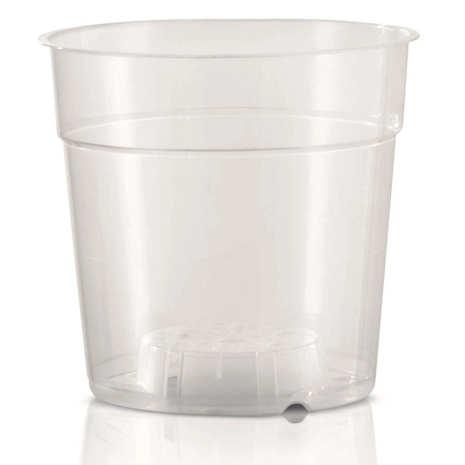 Doniczka do storczyka 15 cm bezbarwna