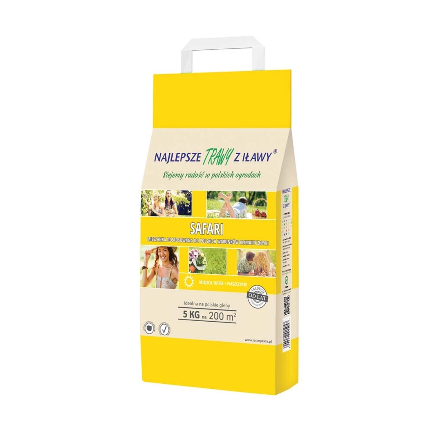 Najlepsze Trawy z Iławy Mieszanka traw Safari 5 kg