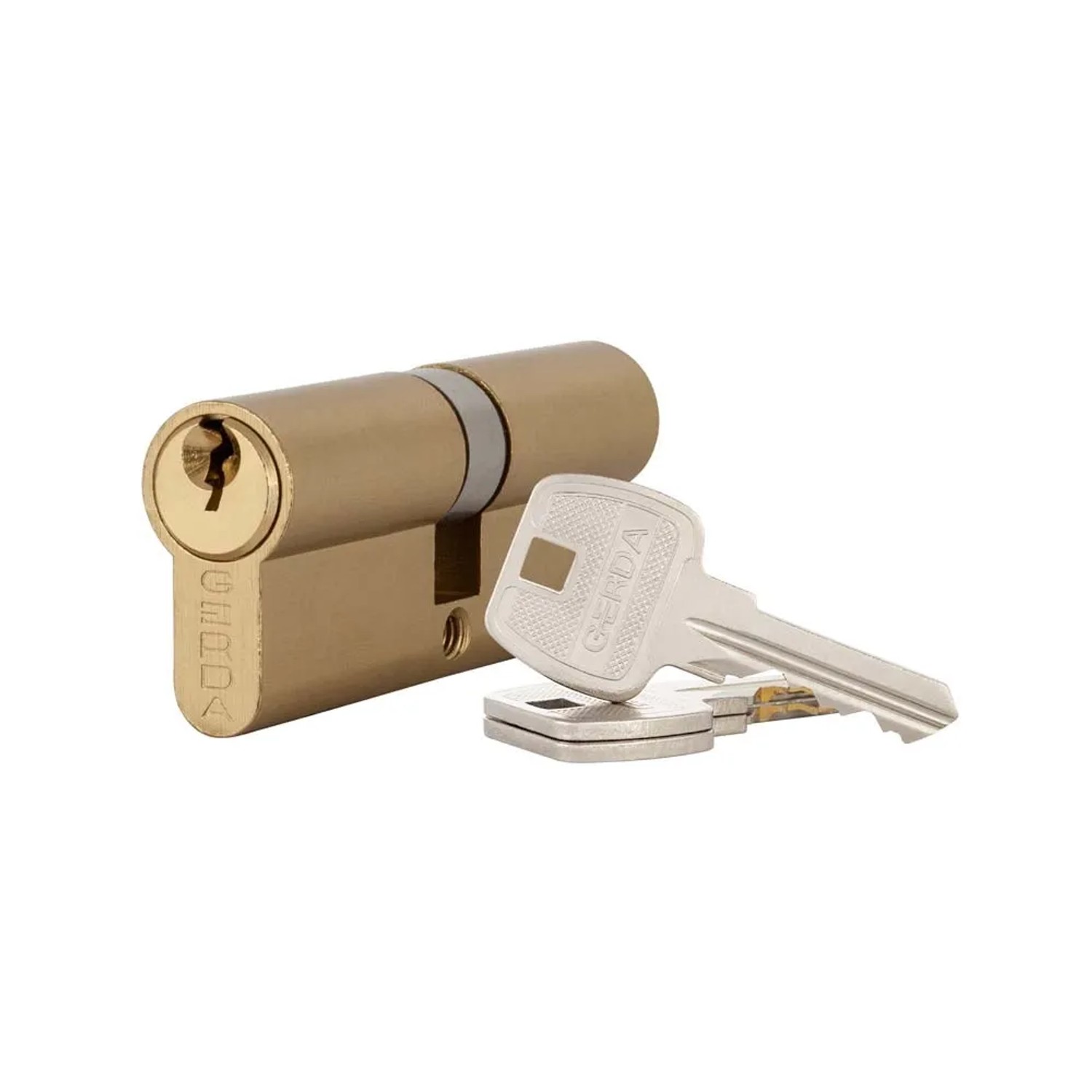 Gerda Wkładka bębenkowa WK E1 mosiądz 30/30