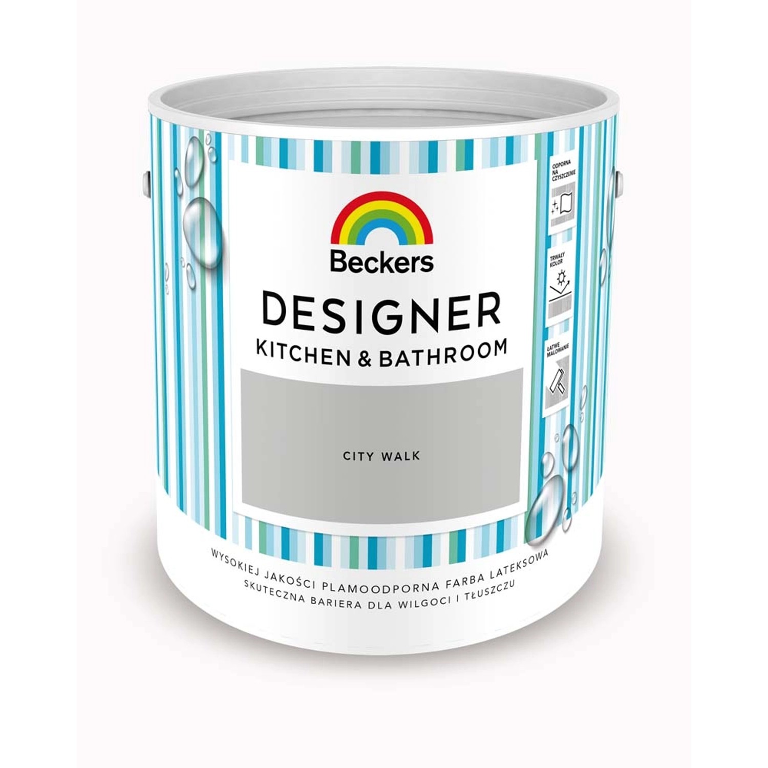 Farba Beckers Designer Kitchen&Bathroom City walk 2,5 l