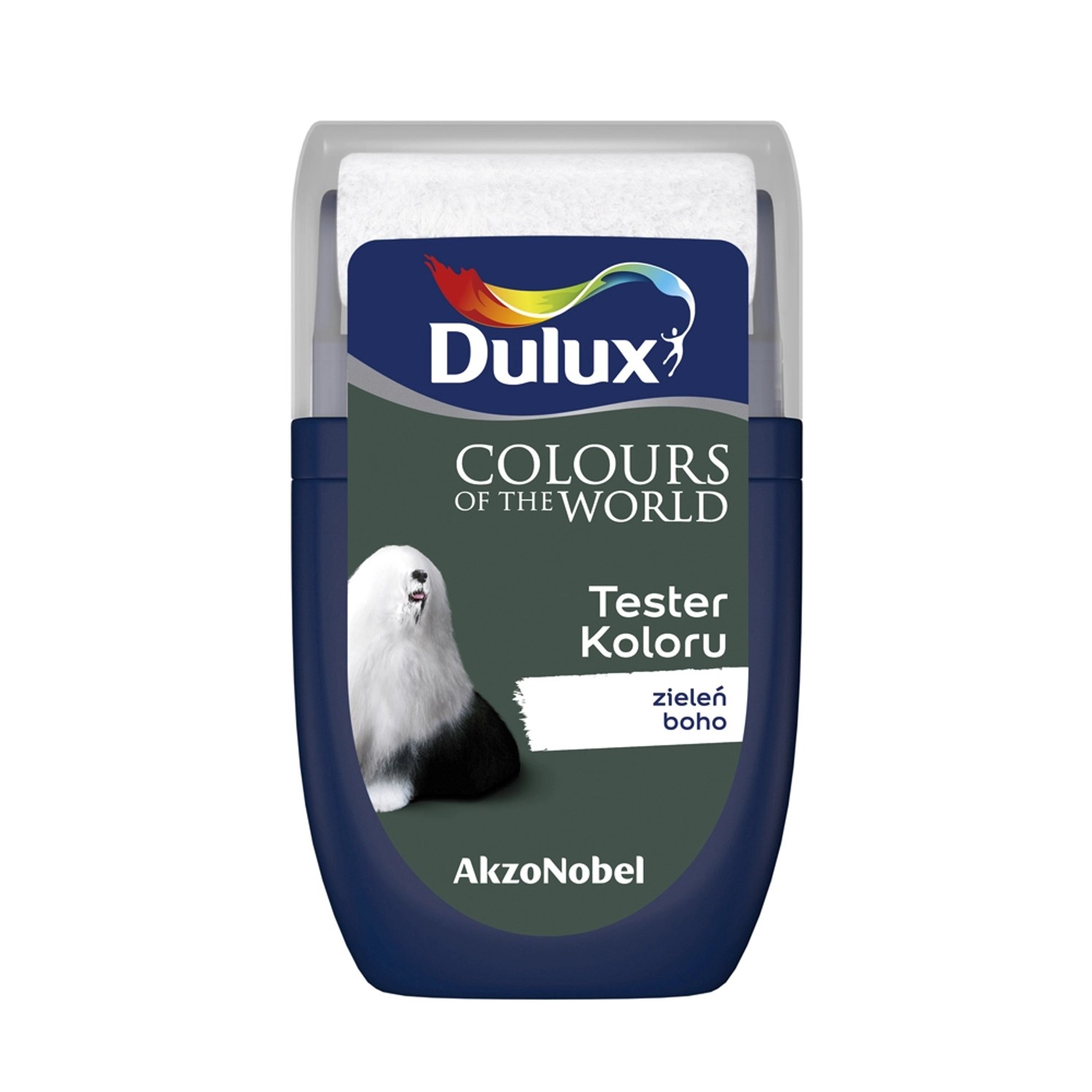 Tester farby Dulux Kolory Świata zieleń boho 30 ml
