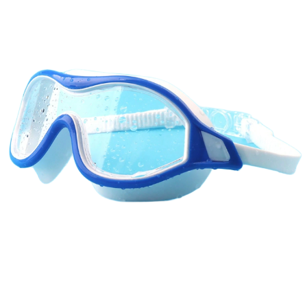 Okulary do pływania silikonowe granat NS