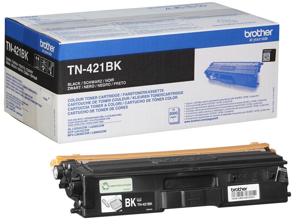 Toner Brother (TN421BK), 3000 stron, black (czarny)