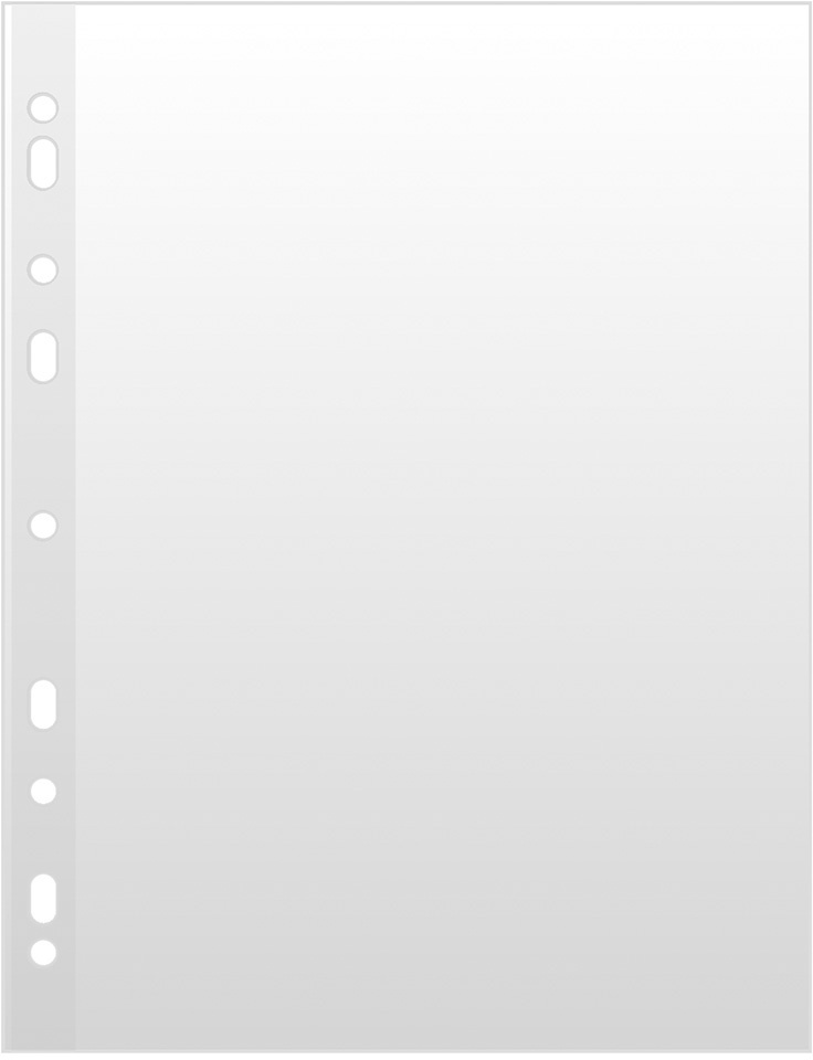 Koszulki krystaliczne Donau, A5, 50μm, 100 sztuk, przezroczysty