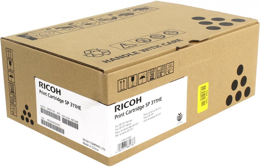 Toner Ricoh SP311 (407246), 3500 stron, black (czarny)