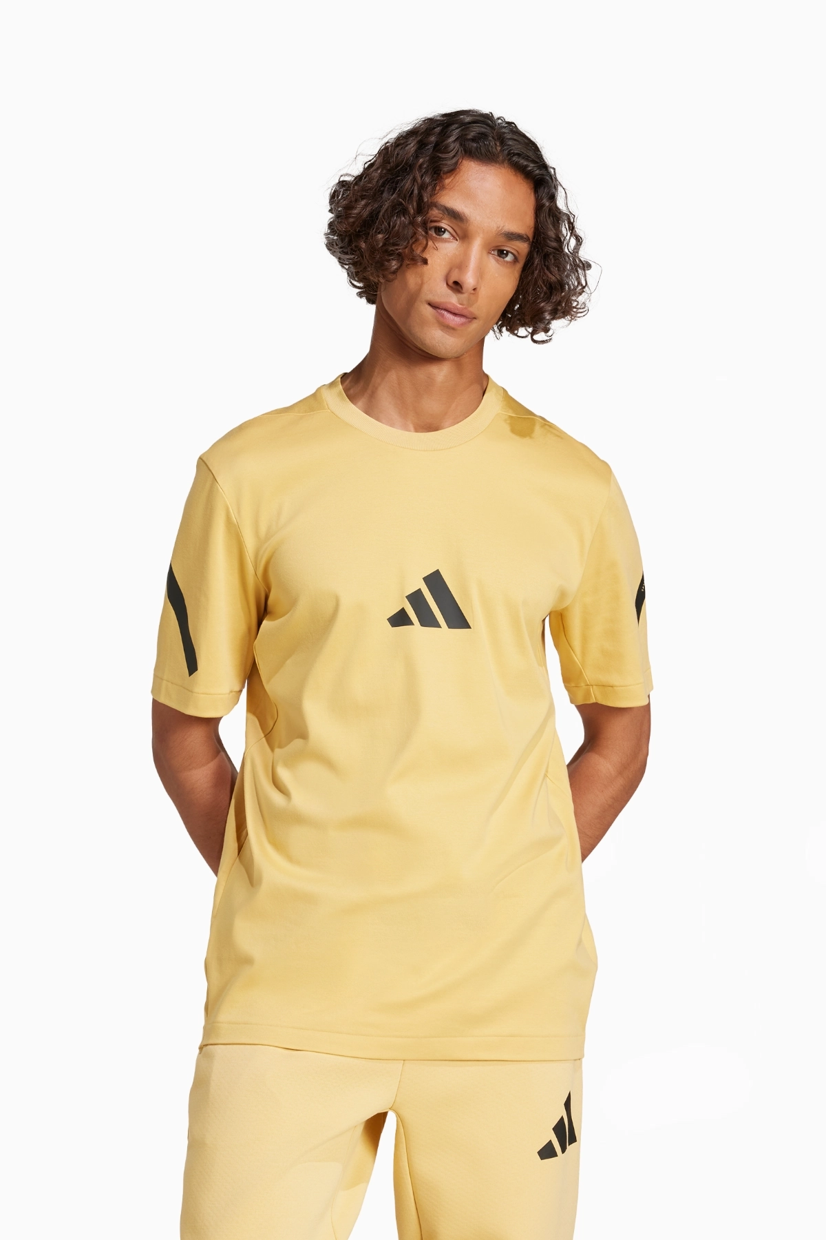 Koszulka adidas Z.N.E. Tee - Żółty