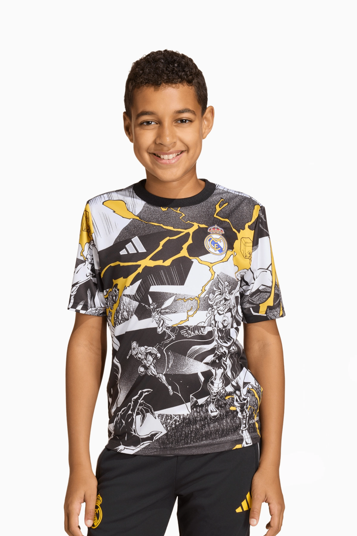 Koszulka adidas Real Madryt x Marvel 25/26 Pre-Match Junior