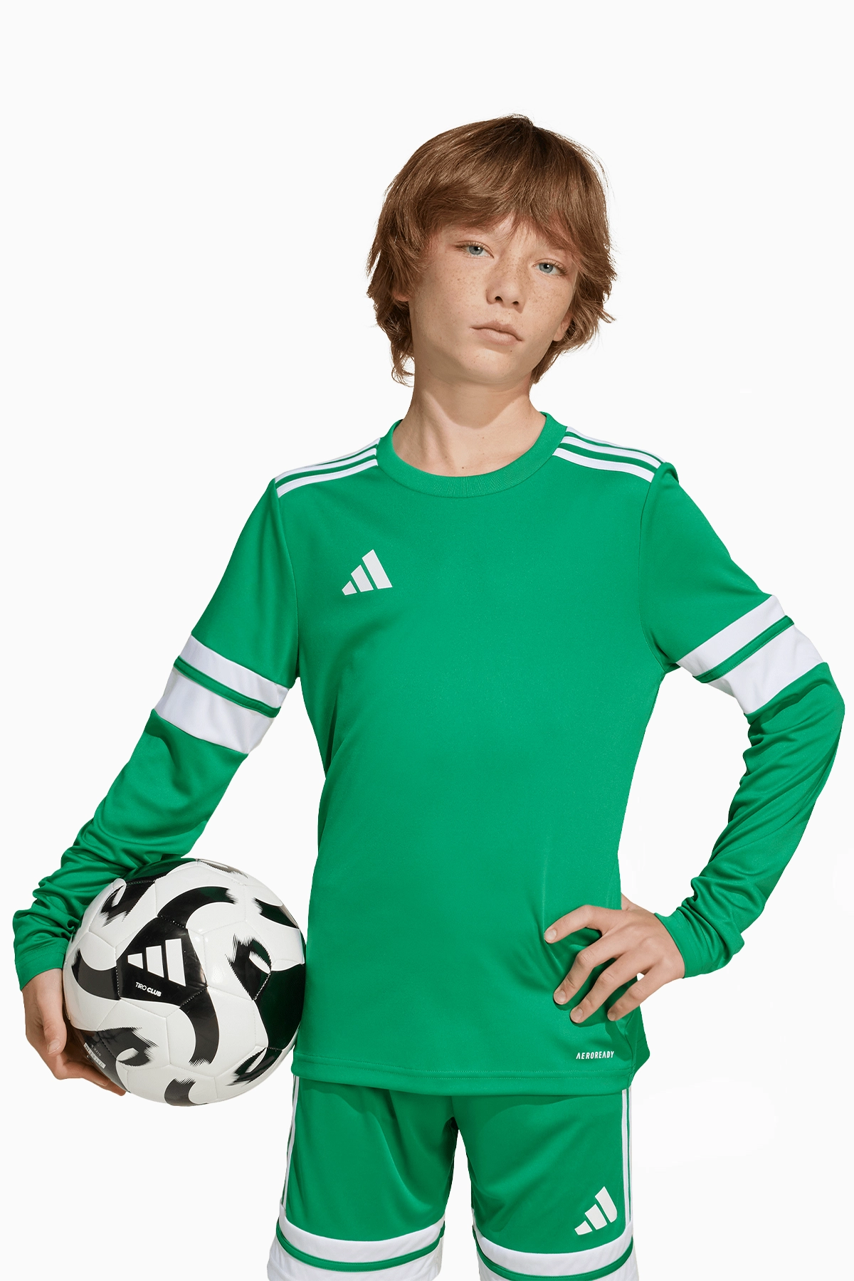 Koszulka z długim rękawem adidas Squadra 25 Junior - Zielony