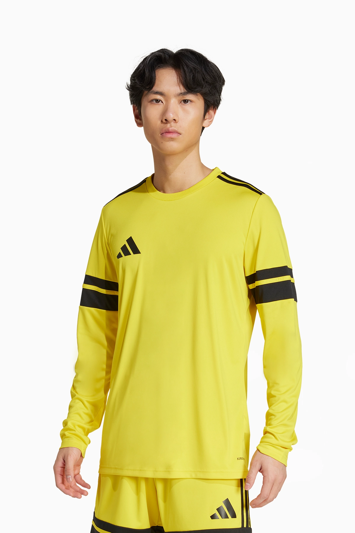 Koszulka z długim rękawem adidas Squadra 25 - Żółty