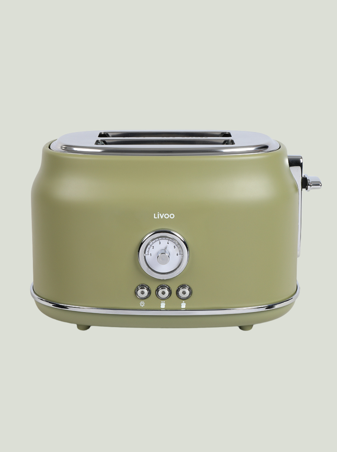 Toster retro na 2 miejsca Sage LIVOO